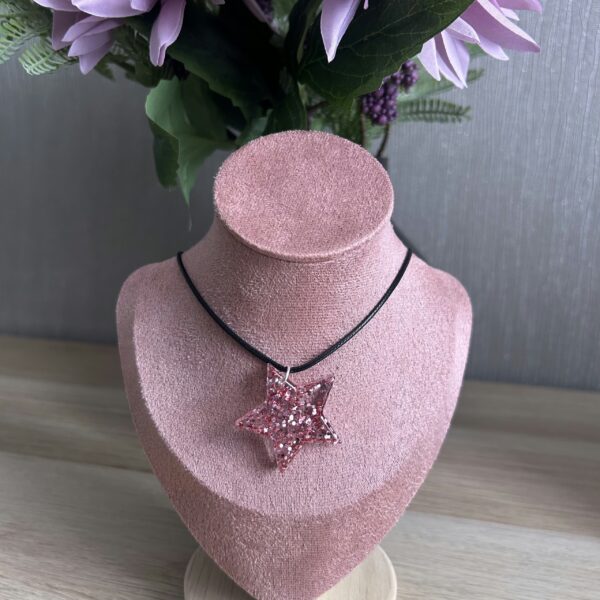Glitter star - epoxy