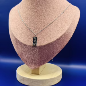 Amsterdam / Ajax ketting - zilver kleur