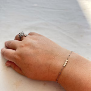 Amsterdam xxx armband - zilver kleur