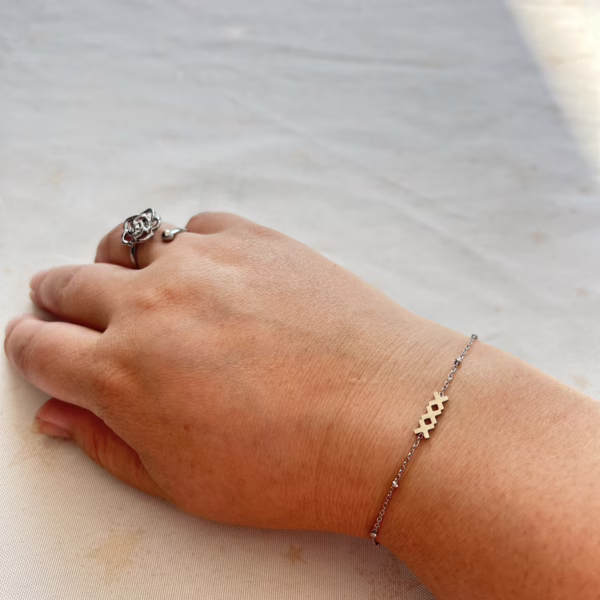Amsterdam / Ajax armband - zilver kleur