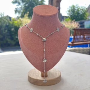 Shell serenade ketting - zilver kleur