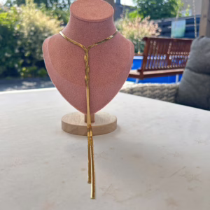 Gedraaide ketting - goud kleur
