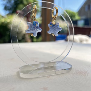 Starry oorbellen - blauw