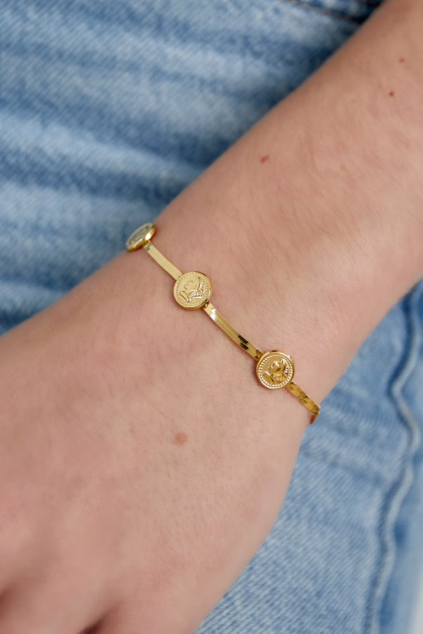 Lucky coins armband - Afbeelding 2