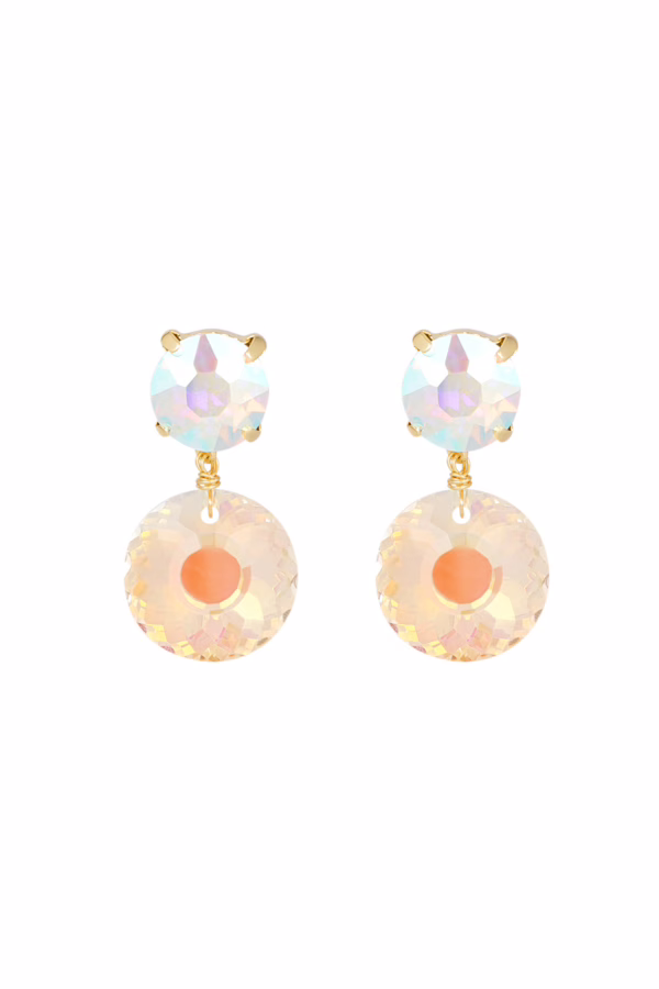 Double diamond oorbellen - Afbeelding 4