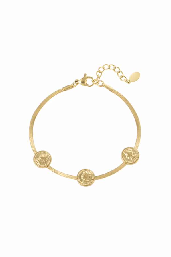 Lucky coins armband - Afbeelding 4