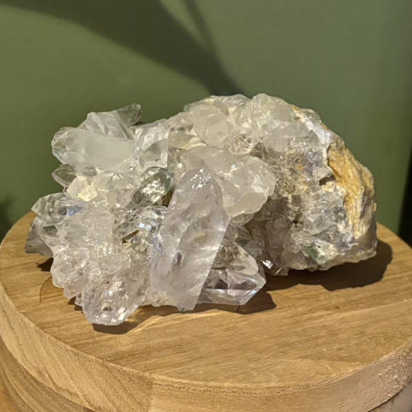 Bergkristal met Chloriet - Afbeelding 3