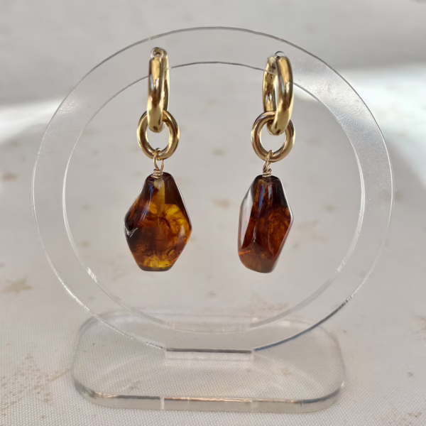 Drop earrings