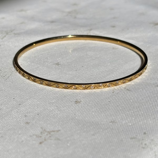 Geo Chic Bangle - Afbeelding 2