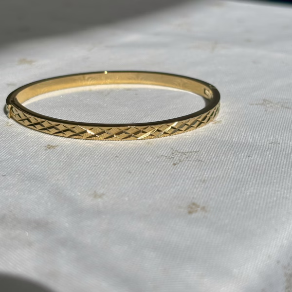 Geo Edge Bangle - Afbeelding 3