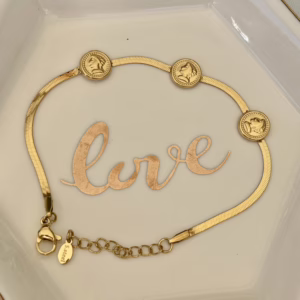 Lucky coins armband