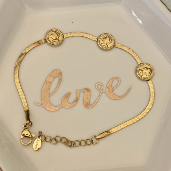 Lucky coins armband
