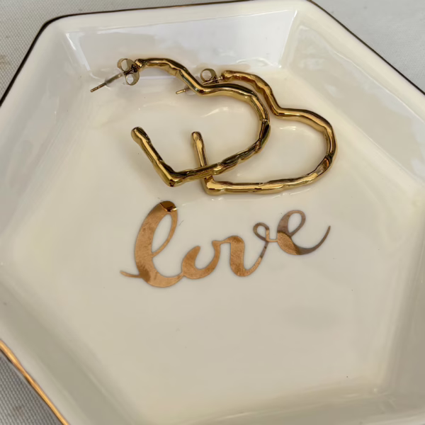 Heart statement hoops - Afbeelding 4