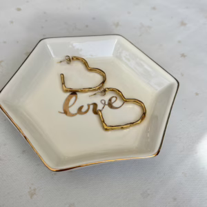 Heart statement hoops