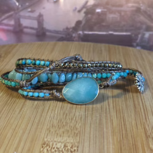 Aqua Serenity, wikkelarmband Aquastone